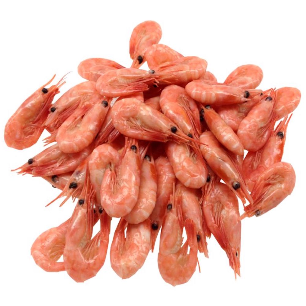 Креветки северные 120  (варено-мороженые) коробка 5 кг